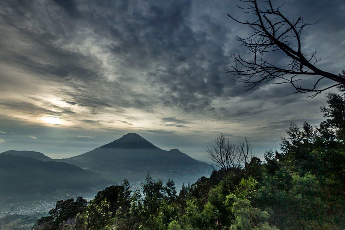 Mount Sindoro - view from Sikunir